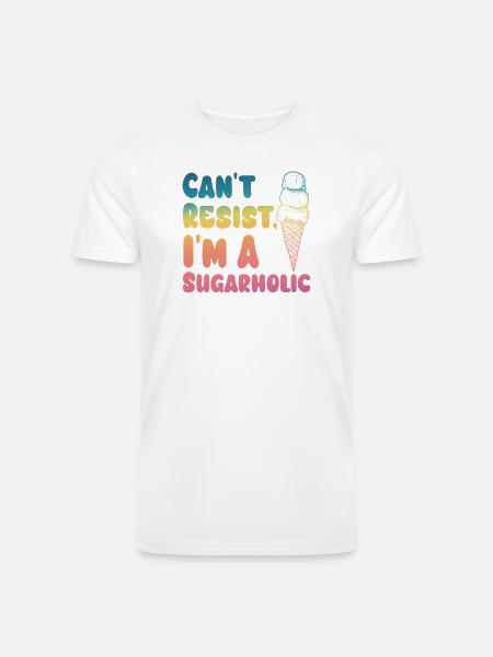 Sugarholic Ice Cream Pop - Men’s Tri-Blend Organic T-Shirt -