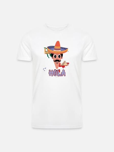 Multilingual - Mexican Shirt - Men’s Tri-Blend Organic T-Shirt -