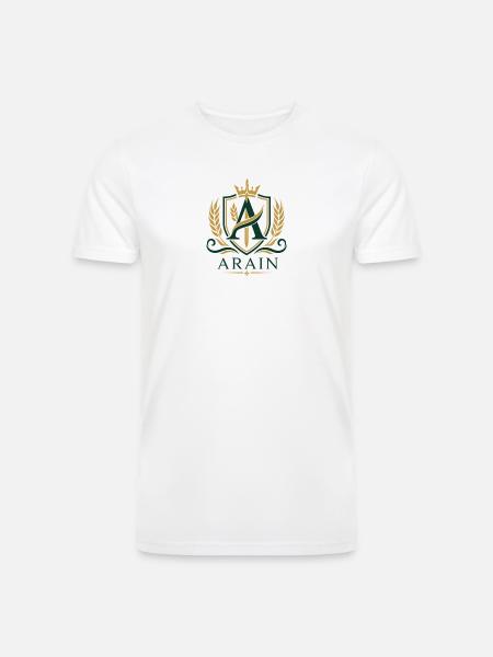 Arain Pride - Premium Punjabi Heritage Graphic - Men’s Tri-Blend Organic T-Shirt - 