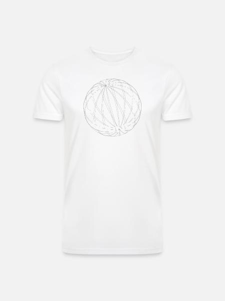Travel_The_World_Round - Men’s Tri-Blend Organic T-Shirt -
