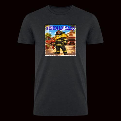 Fireman Taco - Men’s Tri-Blend Organic T-Shirt