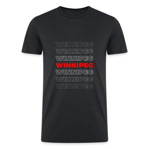 Winnipeg Waves - Men’s Tri-Blend Organic T-Shirt