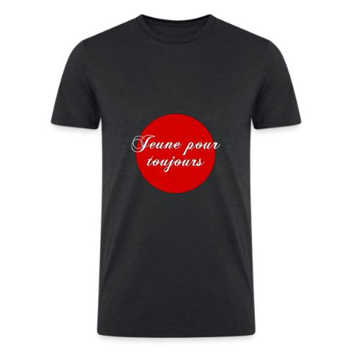 Jeune pour toujours - Men’s Tri-Blend Organic T-Shirt