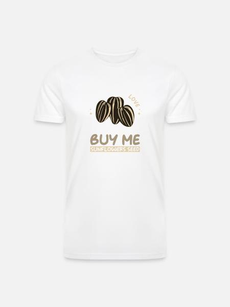 Sunflower Seeds - Men’s Tri-Blend Organic T-Shirt -