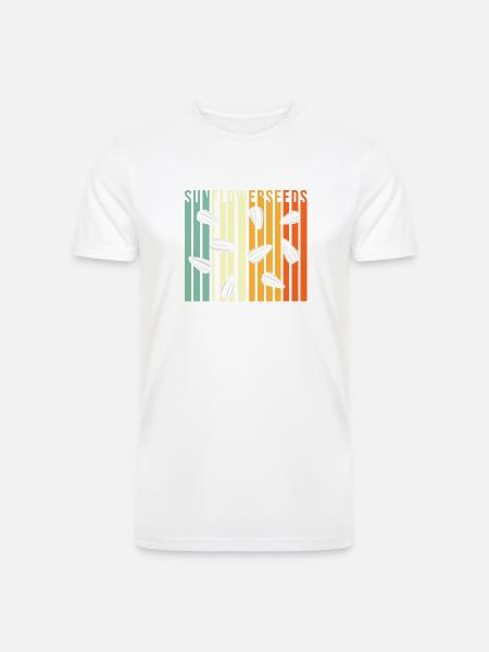 Sunflower Seeds - Men’s Tri-Blend Organic T-Shirt - 