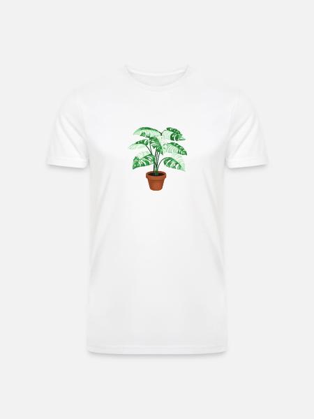 Monstera Mama - Men’s Tri-Blend Organic T-Shirt -