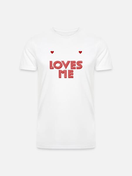Someone In Wyoming Loves Me - Men’s Tri-Blend Organic T-Shirt - 