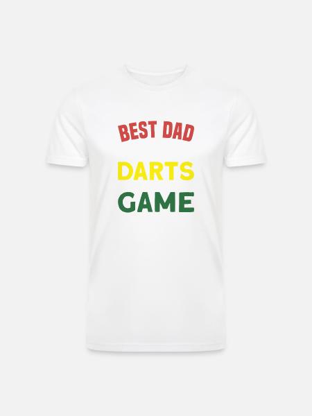 Darts Dart Player - Men’s Tri-Blend Organic T-Shirt - 