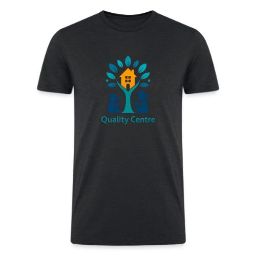 Quality Learning Center on Slim Fit Rib Women's - Men’s Tri-Blend Organic T-Shirt