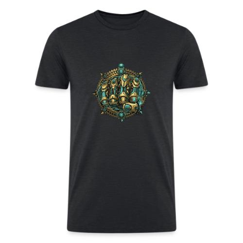 Cyberpunk Power Robot Hand - Men’s Tri-Blend Organic T-Shirt