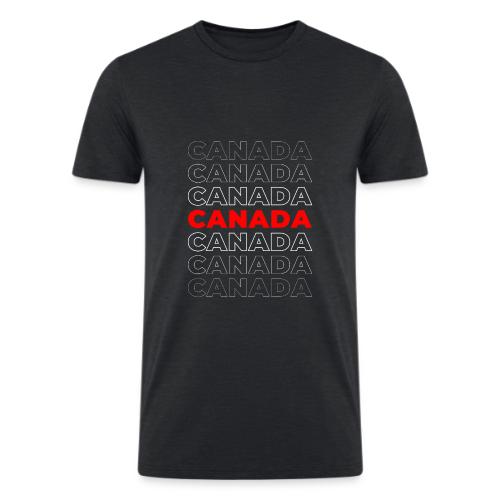 True North Tribute – Canada - Men’s Tri-Blend Organic T-Shirt
