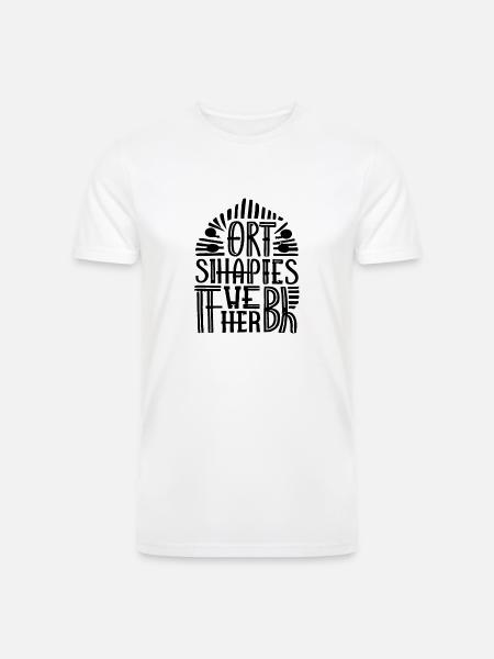Shapes That Speak Funny - Men’s Tri-Blend Organic T-Shirt -