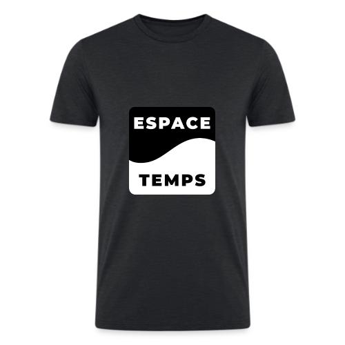 Space-Time: Distorted Reality - Men’s Tri-Blend Organic T-Shirt