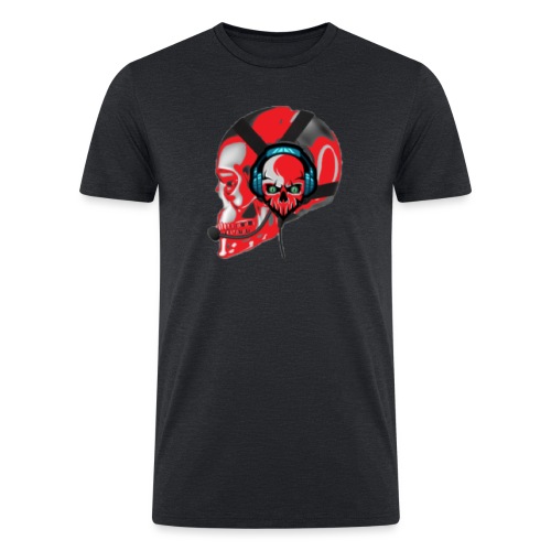 red head gaming logo no background transparent - Men’s Tri-Blend Organic T-Shirt