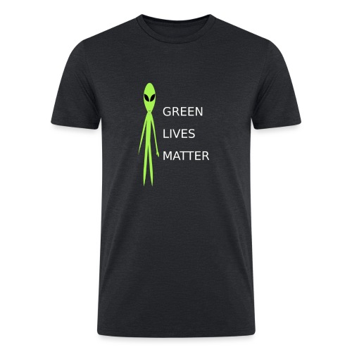 Green Live Matter - Men’s Tri-Blend Organic T-Shirt