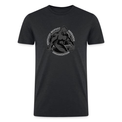 Kentucky Bigfoot Research Organization Logo - Grey - Men’s Tri-Blend Organic T-Shirt
