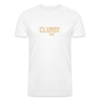 I m Not Clumsy Funny Sarcastic Sarcasm Funny Sayin - Men’s Tri-Blend Organic T-Shirt -  - Front