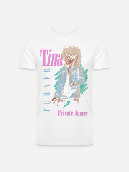 Tina Turner Private Dancer Design - Men’s Tri-Blend Organic T-Shirt - 