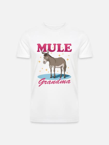 Mule Grandma Mules Owner - Men’s Tri-Blend Organic T-Shirt - 