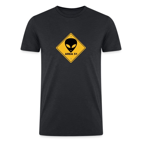 area 51 - Men’s Tri-Blend Organic T-Shirt