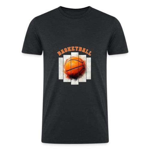 Basketball Element - Men’s Tri-Blend Organic T-Shirt