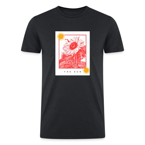 The Sun Tarot - Men’s Tri-Blend Organic T-Shirt