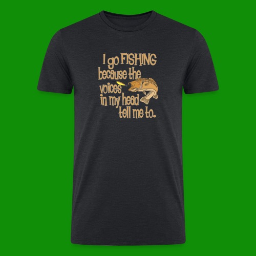 Fishing Voices - Men’s Tri-Blend Organic T-Shirt