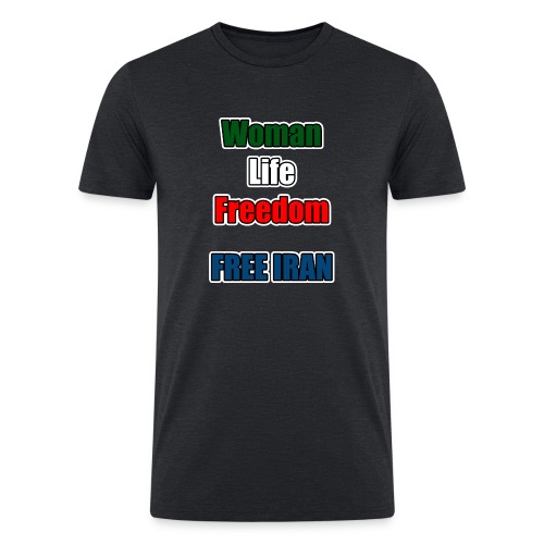 Woman Life Freedom - Men’s Tri-Blend Organic T-Shirt