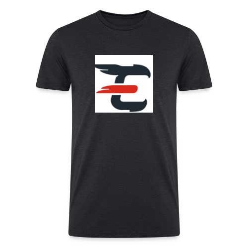 exxendynce logo - Men’s Tri-Blend Organic T-Shirt