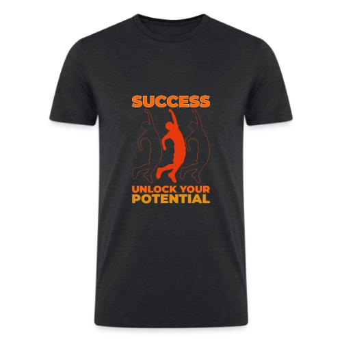 Unlock Success - Men’s Tri-Blend Organic T-Shirt