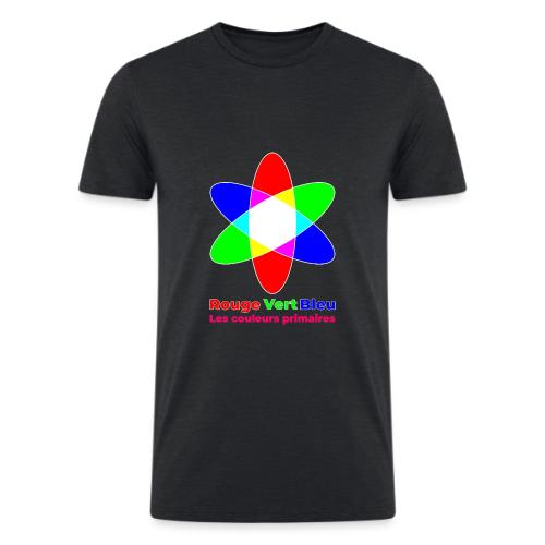 RGB Primary Colors - Men’s Tri-Blend Organic T-Shirt