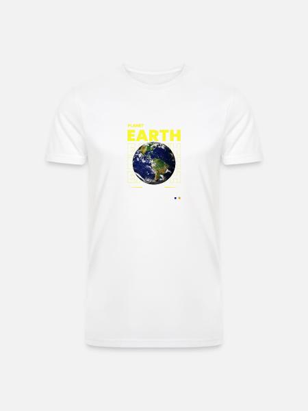 Planet Earth Streetwear - Men’s Tri-Blend Organic T-Shirt -