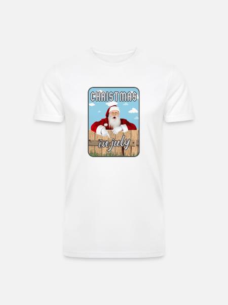 Christmas In July - Men’s Tri-Blend Organic T-Shirt -