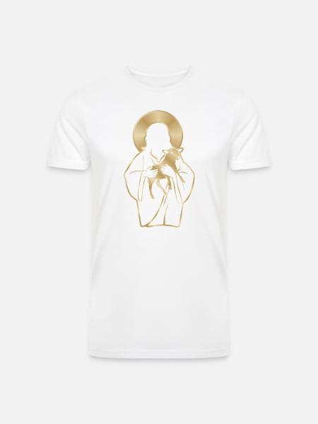 Jesus Shepherd - Men’s Tri-Blend Organic T-Shirt -