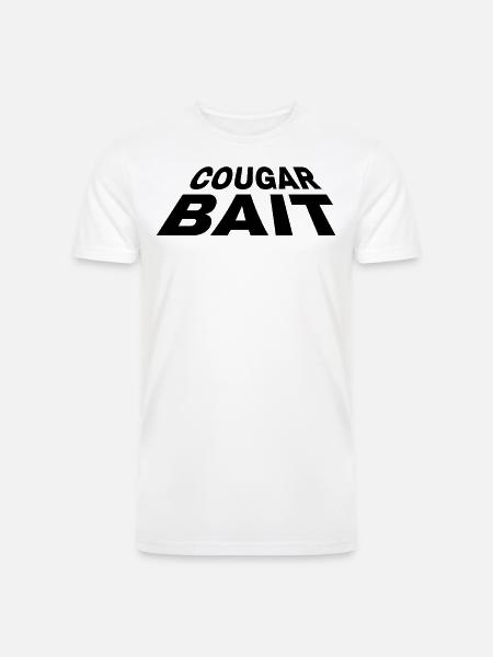 Cougar bait t shirt - Men’s Tri-Blend Organic T-Shirt -