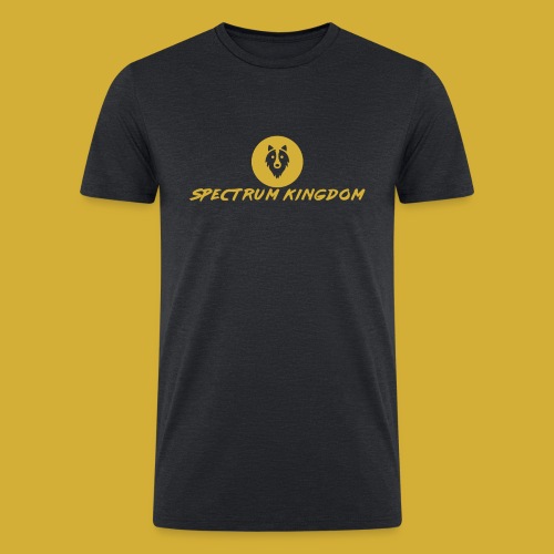 Spectrum Kingdom Gold Logo - Men’s Tri-Blend Organic T-Shirt