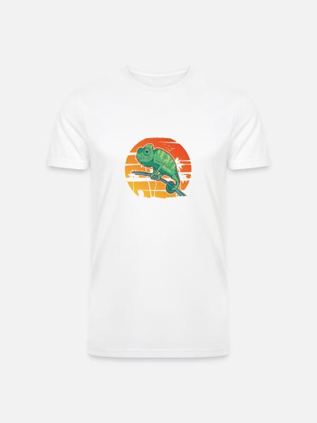 Chameleon Whisperer - Men’s Tri-Blend Organic T-Shirt -