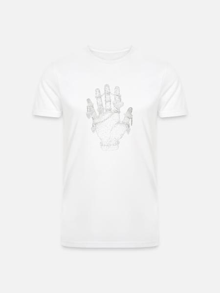 Love hand - Men’s Tri-Blend Organic T-Shirt -