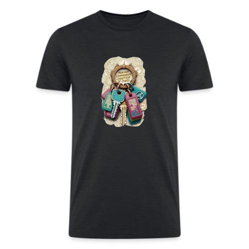 Minivan Commander T Shirt, Chauffeur of Chaos Mug - Men’s Tri-Blend Organic T-Shirt