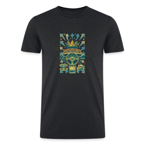 Backseat Driver T Shirt, Funny Dad Gift - Men’s Tri-Blend Organic T-Shirt