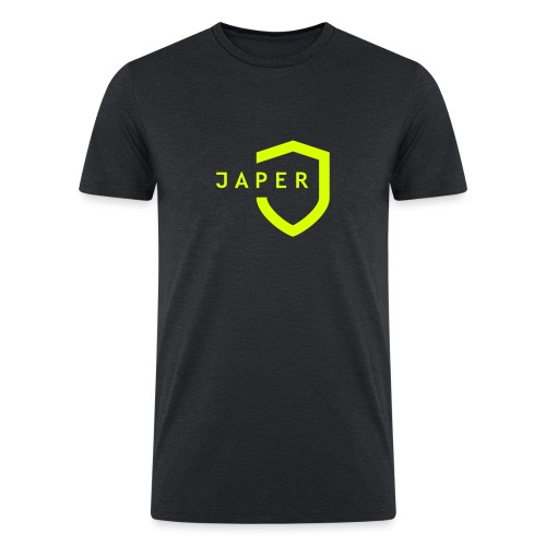JAPER Logo - Men’s Tri-Blend Organic T-Shirt