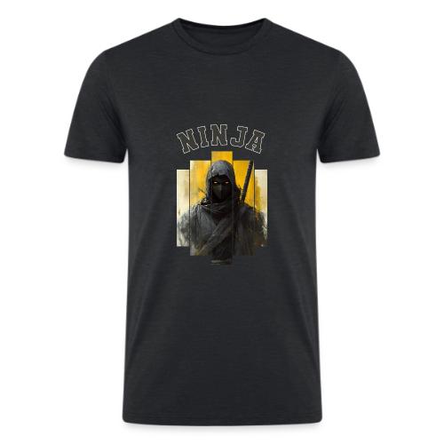 Silent Ninja Code - Men’s Tri-Blend Organic T-Shirt