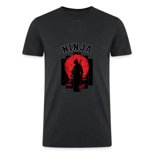 Ninja in the Shadows - Men’s Tri-Blend Organic T-Shirt