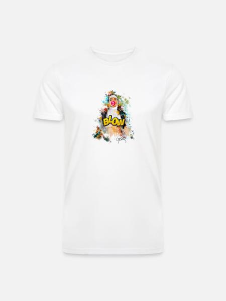 BLOW - Men’s Tri-Blend Organic T-Shirt -