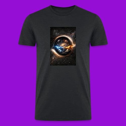 EntangledPhotonsWormhole - Men’s Tri-Blend Organic T-Shirt
