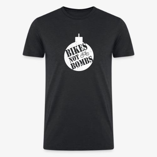 Bikes Not Bombs - Men’s Tri-Blend Organic T-Shirt