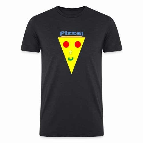 pizzalogo - Men’s Tri-Blend Organic T-Shirt