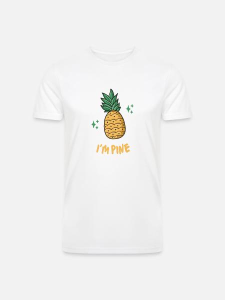 I'M PINE - Men’s Tri-Blend Organic T-Shirt -