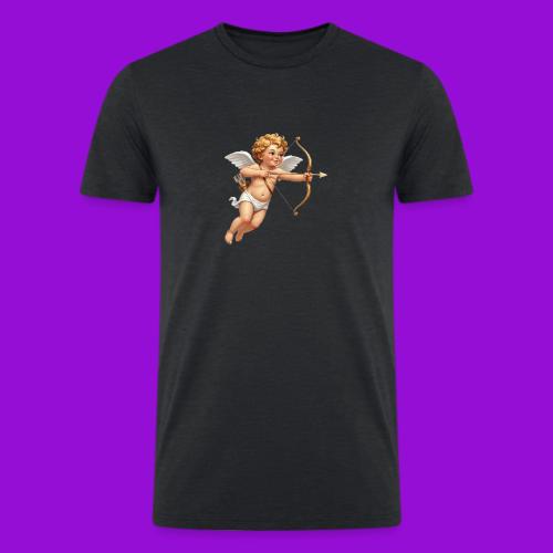 Cupid with twohearts set - Men’s Tri-Blend Organic T-Shirt