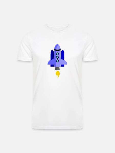 Rocket 1 - Men’s Tri-Blend Organic T-Shirt -